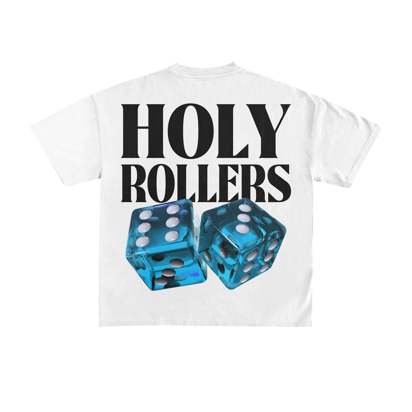 “HOLY ROLLERS” T-Shirt (White)